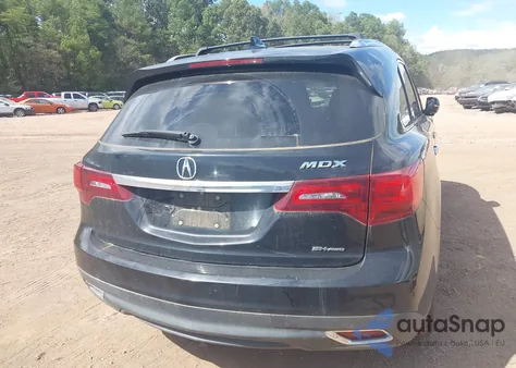 2014 Acura Mdx Technology Package из США, поврежденный, VIN 5FRYD4H44EB015307